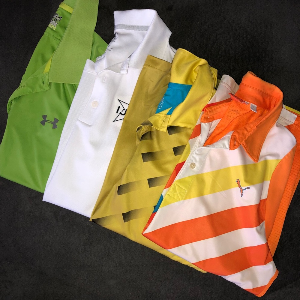 Men’s golf shirts